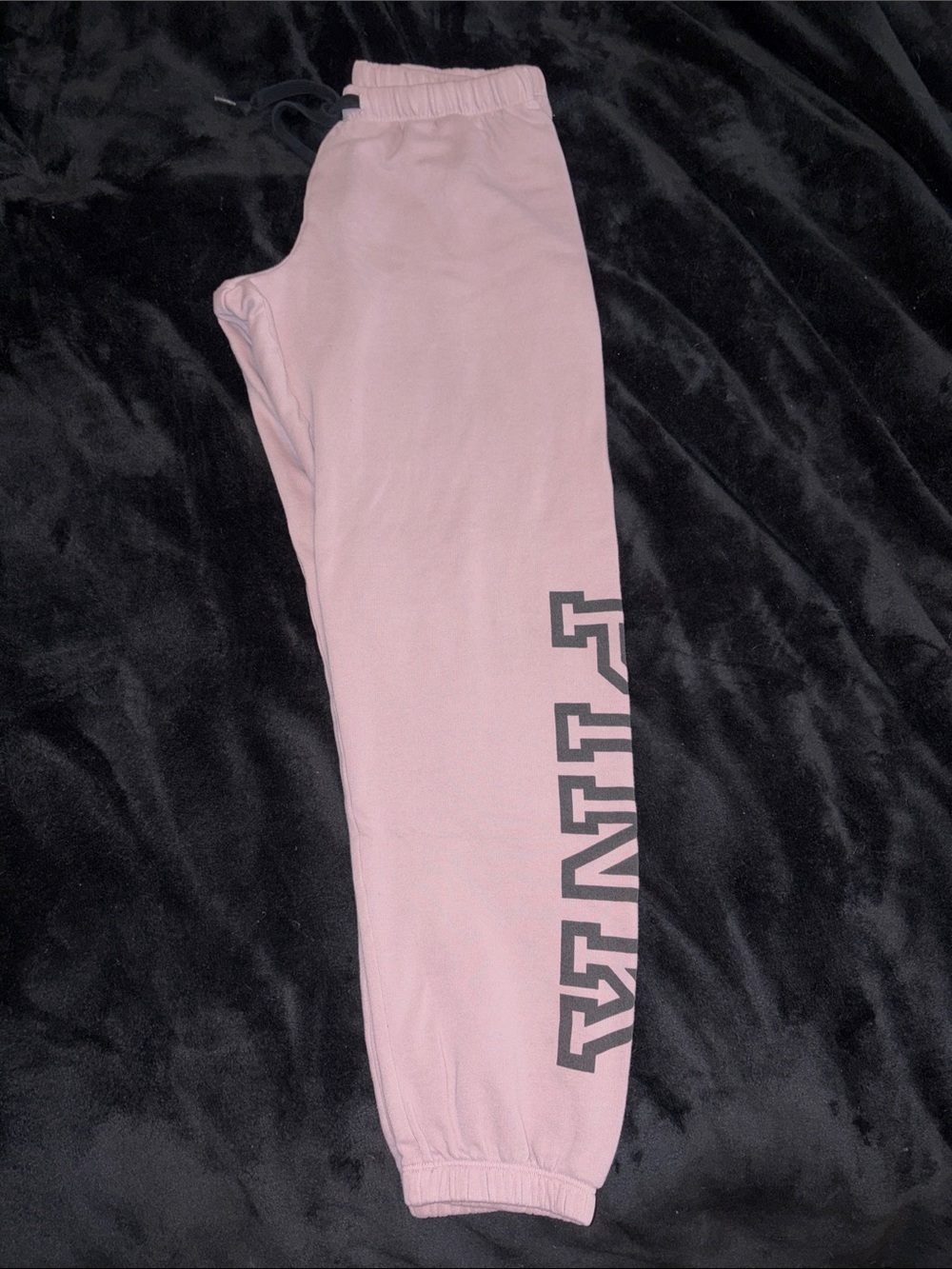 Pink Graphic Jogger Sweatpants